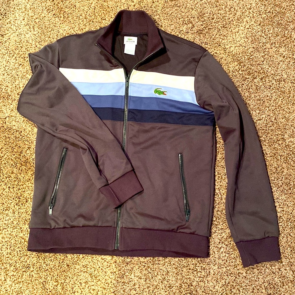 NWOT Lacoste Track Jacket.  Men’s size 4 (medium/large).